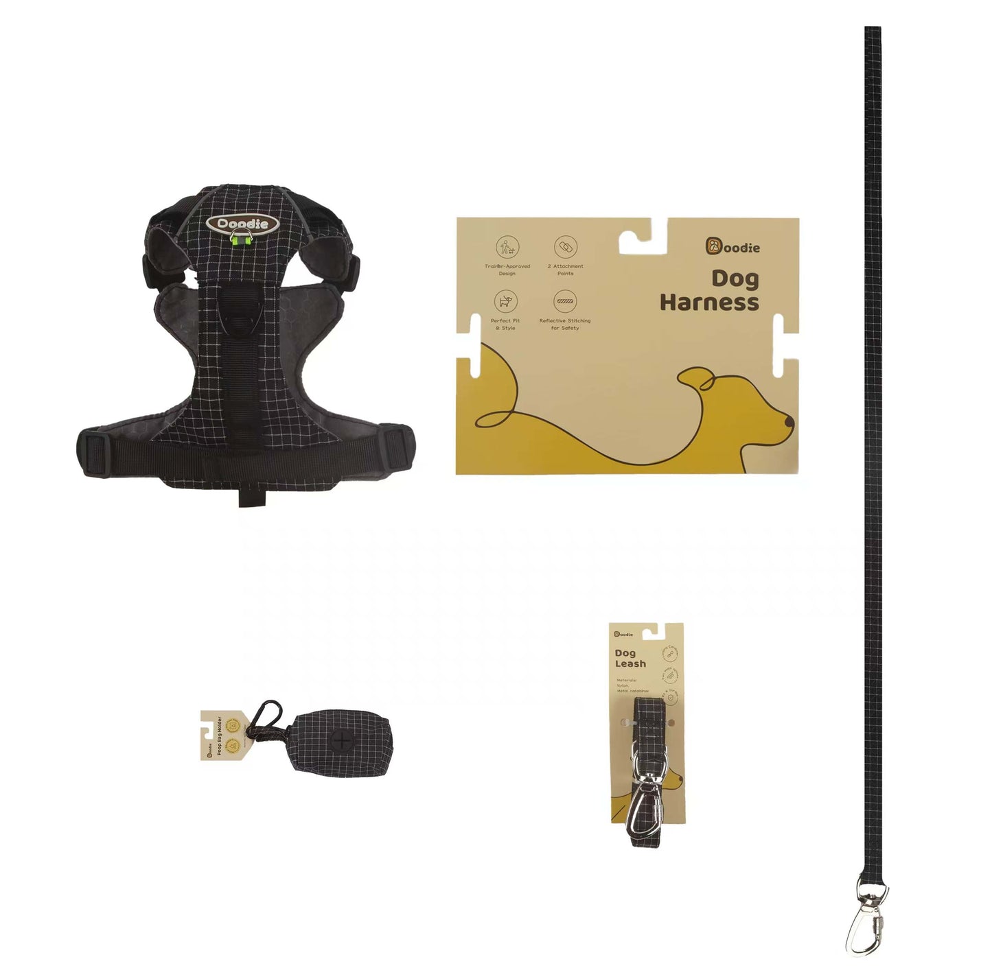 TrailTough Trio Dog Harness Set