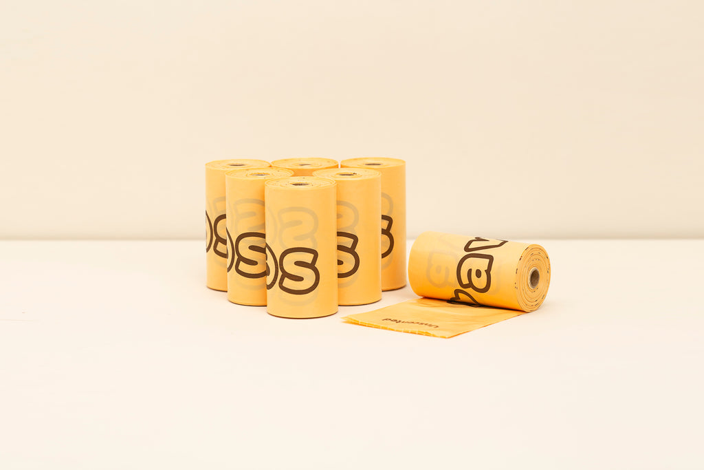 The Pawos RECYCLED LINE™ - Dog Poop Bags